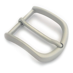 Stainless steel buckle matt finish 35 mm  